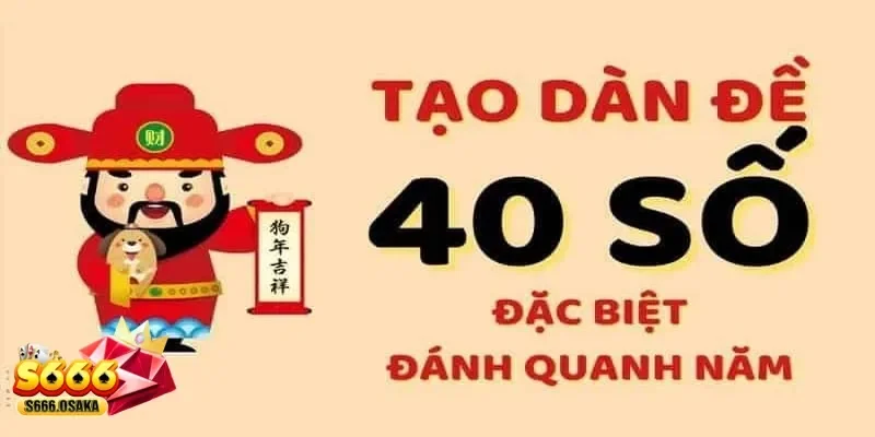 dàn đề 40 số